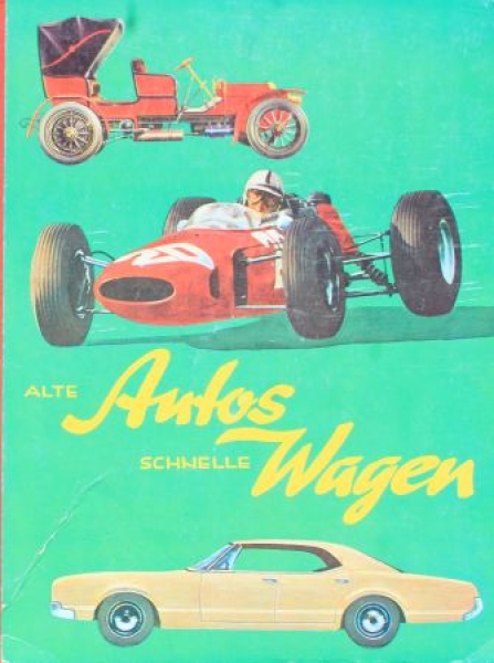 Herba "Alte Autos, schnelle Wagen" Automobile-Scrapbook 1969 (3337)
